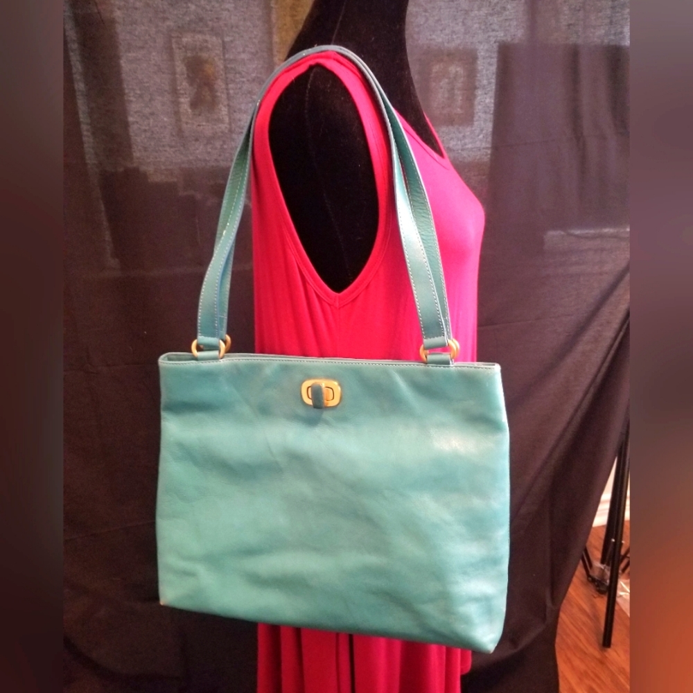 HOBO Original Light Blue Shoulder Bag